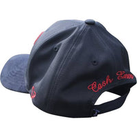 Black/Velvet Brim Baseball Cap