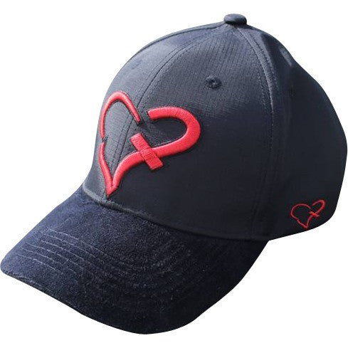 Black/Velvet Brim Baseball Cap
